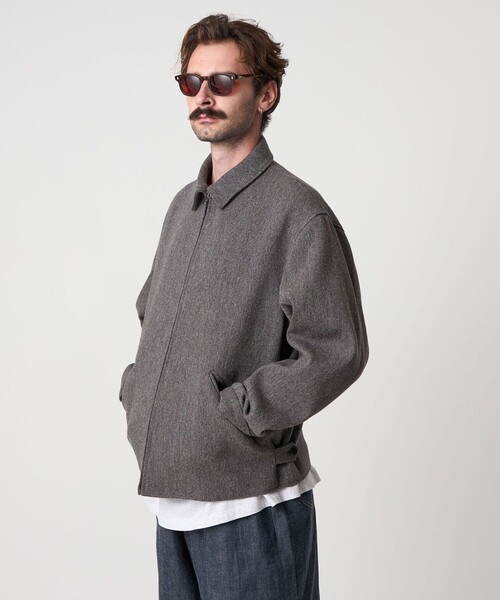 セール】＜Steven Alan＞ クッキークロス ワーク ブルゾン（ブルゾン