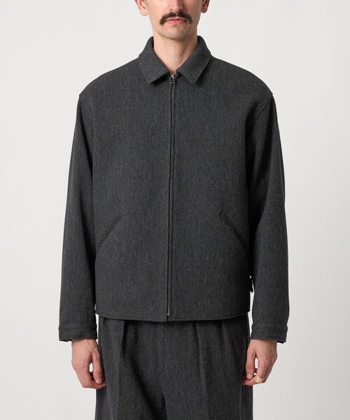 Steven Alan（スティーブンアラン）の「＜Steven Alan＞ クッキークロス ワーク ブルゾン（ブルゾン・メンズ・ブラック/グレー・M/S/XL/L）」の19枚目の写真