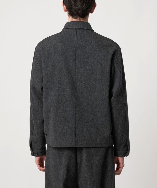 Steven Alan（スティーブンアラン）の「＜Steven Alan＞ クッキークロス ワーク ブルゾン（ブルゾン・メンズ・ブラック/グレー・M/S/XL/L）」の21枚目の写真