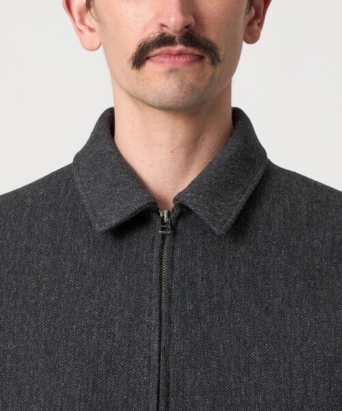 Steven Alan（スティーブンアラン）の「＜Steven Alan＞ クッキークロス ワーク ブルゾン（ブルゾン・メンズ・ブラック/グレー・M/S/XL/L）」の22枚目の写真