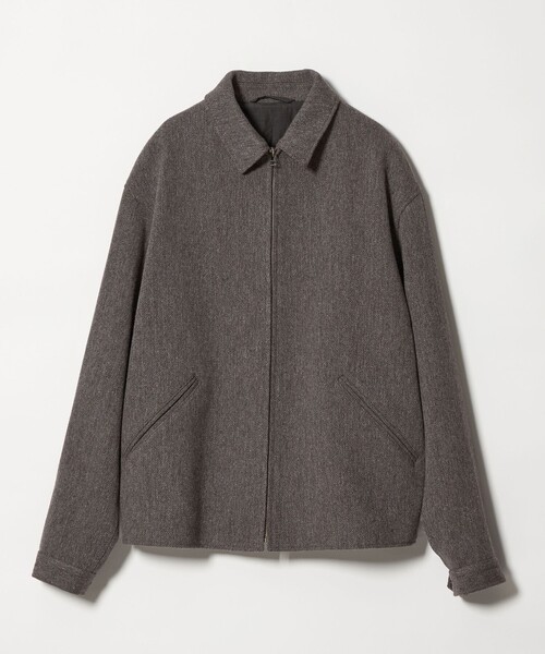 Steven Alan（スティーブンアラン）の「＜Steven Alan＞ クッキークロス ワーク ブルゾン（ブルゾン・メンズ・ブラック/グレー・M/S/XL/L）」の3枚目の写真