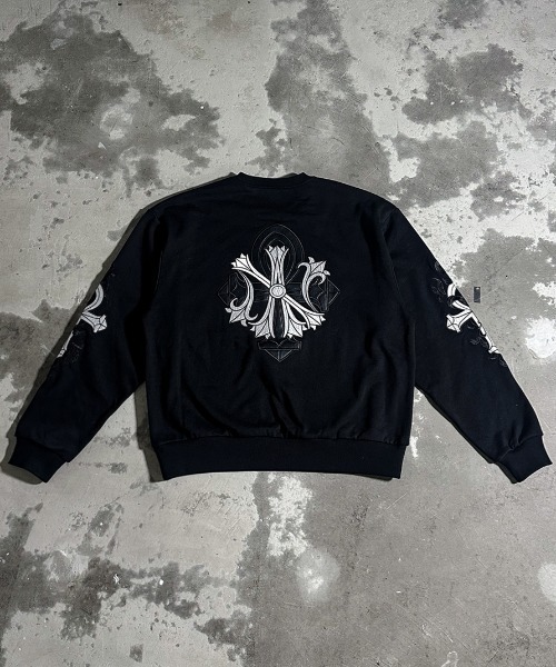 A'GEM/9 × .kom 『A'GEM/9/エージェムナイン』クロスロゴトレーナー A