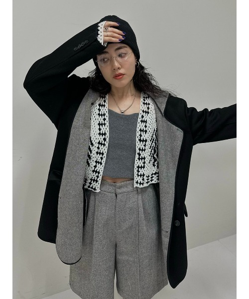 セール】BONDING HOODIE JACKET（テーラードジャケット）｜ELCHELE
