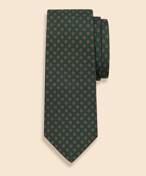 シルク フラワーモチーフ プリントタイ 3671 ブルックスブラザーズ