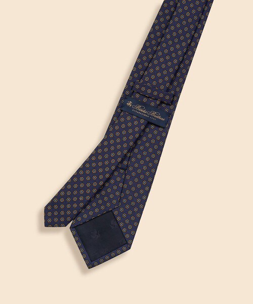 セール】シルク フラワーモチーフ プリントタイ（ネクタイ）｜BROOKS