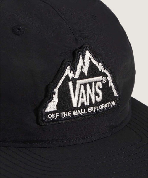 VANS（バンズ）の「CRESTLINE アンストラクチャードハット / Crestline Unstructured Black VN000PKHBLK1（ハット・メンズ・ブラック・ONE SIZE）」の3枚目の写真