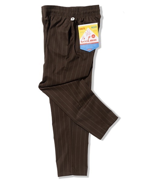 COOKMAN(クックマン)の「Cookman クックマン シェフパンツ Chef Pants Stripe Muddy Coffee(その他パンツ・メンズ・ダークブラウン・MEDIUM/LARGE)」の6枚目の写真