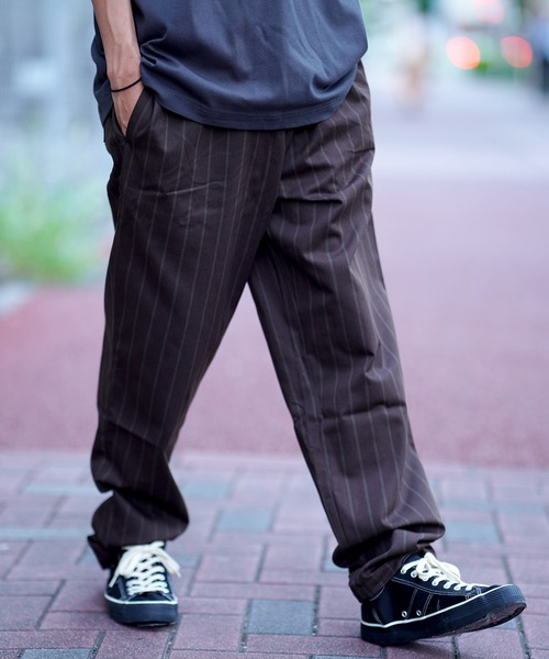 COOKMAN(クックマン)の「Cookman クックマン シェフパンツ Chef Pants Stripe Muddy Coffee(その他パンツ・メンズ・ダークブラウン・MEDIUM/LARGE)」の12枚目の写真