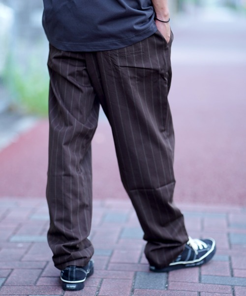 COOKMAN(クックマン)の「Cookman クックマン シェフパンツ Chef Pants Stripe Muddy Coffee(その他パンツ・メンズ・ダークブラウン・MEDIUM/LARGE)」の13枚目の写真