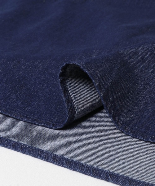 URBAN RESEARCH DOORS（アーバンリサーチドアーズ）の「『WEB/一部店舗限定』デニムミニワンピース(KIDS)（ワンピース・キッズ・ワンウォッシュ/インディゴブルー・150）」の9枚目の写真