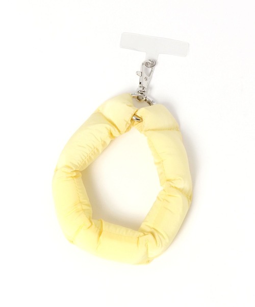GLOBAL WORK(グローバルワーク)の「ふわふわハンドスマホショートストラップ/599562(その他小物・レディース・ブラック/ライトイエロー/ネイビー/ライトグレー/ピンク・FREE)」の1枚目の写真