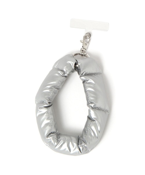 GLOBAL WORK(グローバルワーク)の「ふわふわハンドスマホショートストラップ/599562(その他小物・レディース・ブラック/ライトイエロー/ネイビー/ライトグレー/ピンク・FREE)」の3枚目の写真