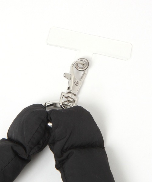 GLOBAL WORK(グローバルワーク)の「ふわふわハンドスマホショートストラップ/599562(その他小物・レディース・ブラック/ライトイエロー/ネイビー/ライトグレー/ピンク・FREE)」の6枚目の写真