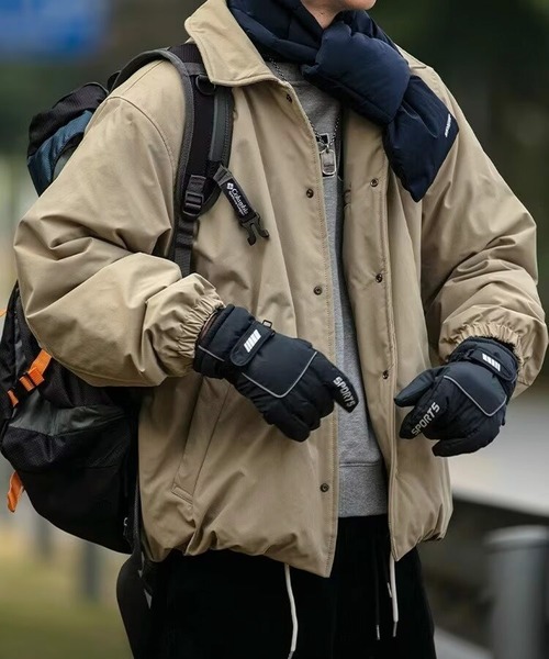 JOHNNY WOLF（ジョニーウルフ）の「CAMAEL オーバーサイズ バルーン エコ ダウンコート（ダウンジャケット/コート・メンズ・ベージュ/カーキ/ブラック・M/L/XL）」の11枚目の写真