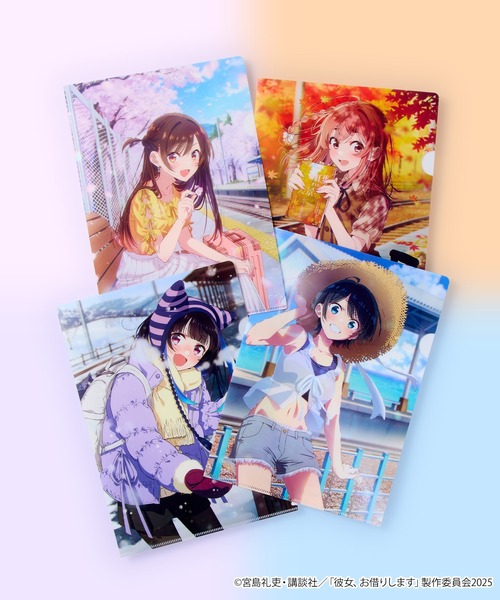 彼女、お借りします】＜ZOZO期間限定販売3点セット＞アクリルスタンド