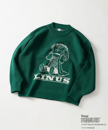 Vintage PEANUTS | PEANUTS / ピーナッツ 別注 ダブル ジャガードニット(ニット/セーター)