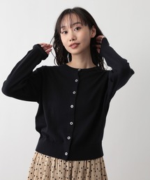 FOUND GOOD | メンカシミヤクルーニットカーデ(カーディガン/ボレロ)