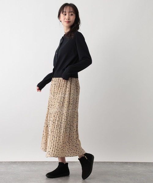 FOUND GOOD（ファウンドグッド）の「綿カシミヤクルーニットカーデ（カーディガン/ボレロ・レディース・レッド系8/ベージュ/グレー系2/ブラック・L/M）」の22枚目の写真