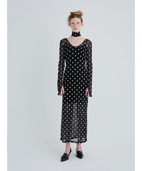 SWAN LAKE Maxi Dress/スワンレイクマキシドレス（ワンピース）｜SORIN