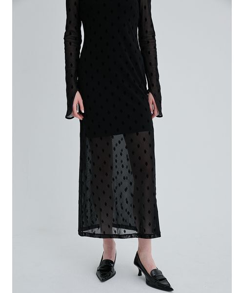 SWAN LAKE Maxi Dress/スワンレイクマキシドレス SWAN LAKE Maxi Dress/スワンレイクマキシドレス（マキシ丈/ロング