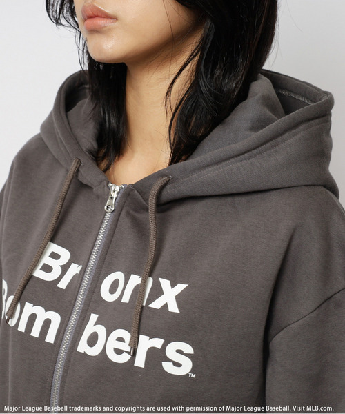 BACK TO THE FIELD（バック トゥー ザ フィールド）の「【MLB】ZIPフーディーセットアップ（セットアップ・レディース・グレー/ピンク/ブラック・FREE）」の20枚目の写真