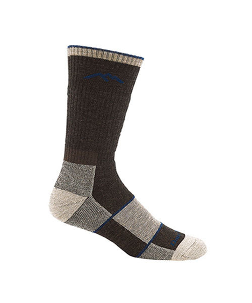 DARN TOUGH VERMONT(ダーンタフバーモント)の「【MADE IN USA】 DARN TOUGH ダーンタフ Ms 1405 ブーツソック フルクッション(ソックス/靴下・メンズ・オフホワイト/チョコ/オリーブ/ブラック/チャコールグレー/インディゴブルー/ブラック系その他/ダークネイビー/ダークブラウン・LARGE/MEDIUM)」の6枚目の写真