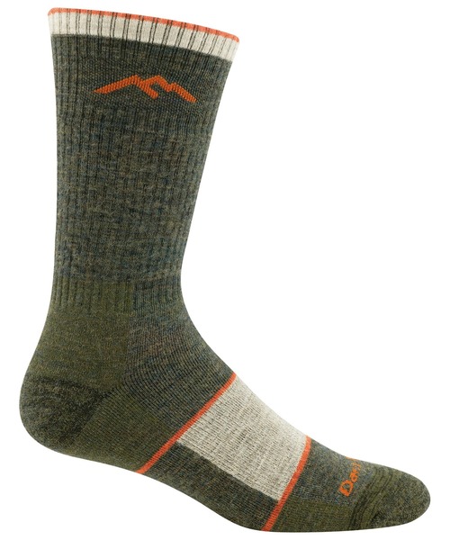 DARN TOUGH VERMONT(ダーンタフバーモント)の「【MADE IN USA】 DARN TOUGH ダーンタフ Ms 1405 ブーツソック フルクッション(ソックス/靴下・メンズ・オフホワイト/チョコ/オリーブ/ブラック/チャコールグレー/インディゴブルー/ブラック系その他/ダークネイビー/ダークブラウン・LARGE/MEDIUM)」の7枚目の写真