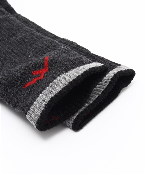 DARN TOUGH VERMONT(ダーンタフバーモント)の「【MADE IN USA】 DARN TOUGH ダーンタフ Ms 1405 ブーツソック フルクッション(ソックス/靴下・メンズ・オフホワイト/チョコ/オリーブ/ブラック/チャコールグレー/インディゴブルー/ブラック系その他/ダークネイビー/ダークブラウン・LARGE/MEDIUM)」の12枚目の写真