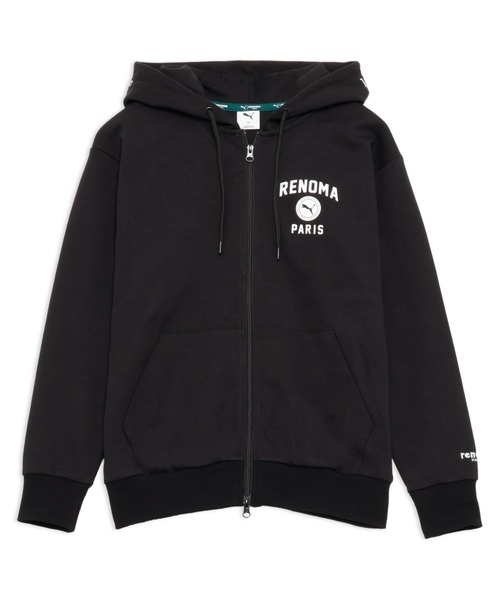 PUMA(プーマ)の「PUMA プーマ メンズ ゴルフ PUMA x renoma golf プリント スウェット フーディー(パーカー・メンズ・ライトグレー/ブラック・SMALL/MEDIUM/LARGE/X-LARGE)」の2枚目の写真