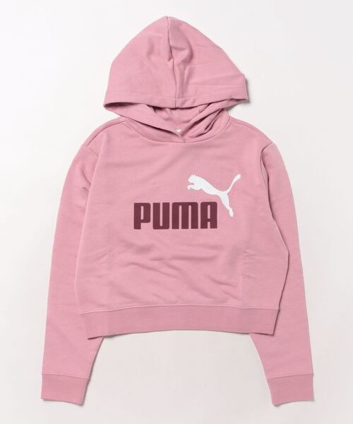 PUMA(プーマ)の「《PUMA》ESS 2 COLOR NO.1 ロゴ ショート レング(パーカー・キッズ・ブラック/ブルー系その他/ピンク・160/150/140/130)」の3枚目の写真