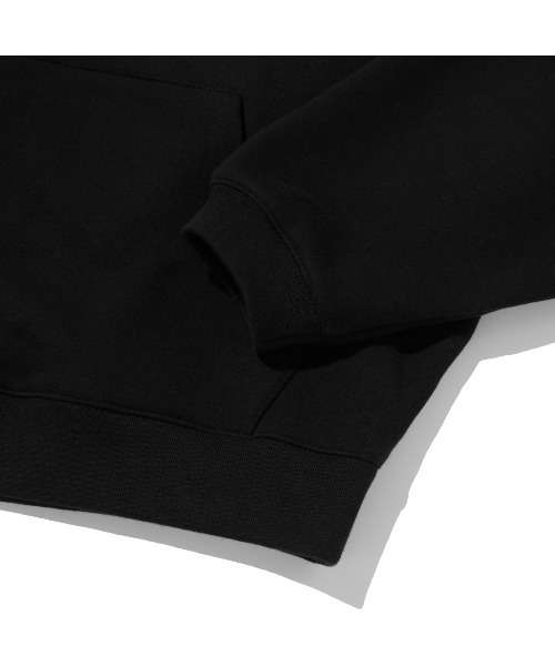 A'GEM/9 × .kom 『KEYMISERY/キーミザリー』 FINGER KEYMISERY LOGO CROP HOODIE/フィンガーロゴデザイン クロップ/短丈 プルオーバーパーカー