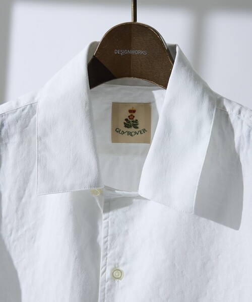 DESIGNWORKS(デザインワークス)の「【GUY ROVER】コットン半袖シャツ 551122(シャツ/ブラウス・メンズ・ホワイト系その他・S/M/L)」の7枚目の写真