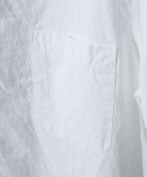 DESIGNWORKS(デザインワークス)の「【GUY ROVER】コットン半袖シャツ 551122(シャツ/ブラウス・メンズ・ホワイト系その他・S/M/L)」の5枚目の写真