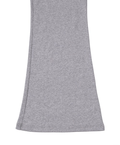 PUNYUS（プニュズ）の「フリルレイヤードフレアパンツ（その他パンツ・レディース・ブラック/杢グレー・1/2/3/4）」の13枚目の写真