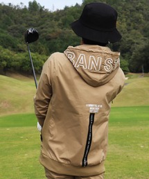 (RM)【LUXE/R GOLF】ストレッチ クロス ジップパーカー