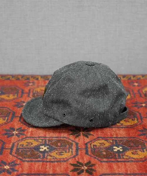 MRFATMAN（ミスターファットマン）の「DENIM  SHORT BRIM CAP（キャップ・メンズ・ブラック・M/L）」の4枚目の写真