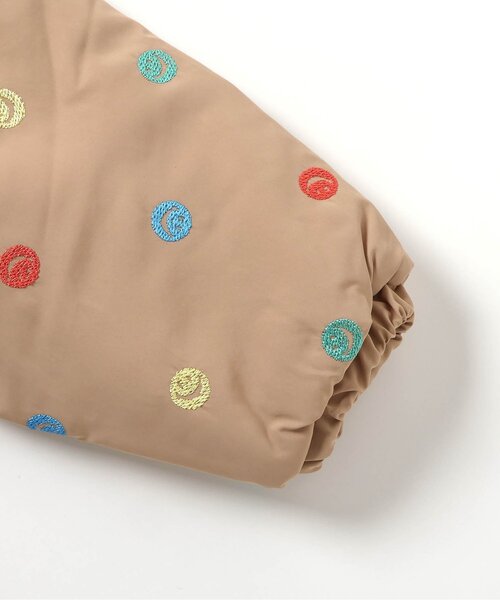 BREEZE（ブリーズ）の「2色2柄 総刺繍フード付き中綿ジャケット（ダウンジャケット/コート・キッズ・ベージュ/ネイビー・110/130/120/100/90/80）」の18枚目の写真