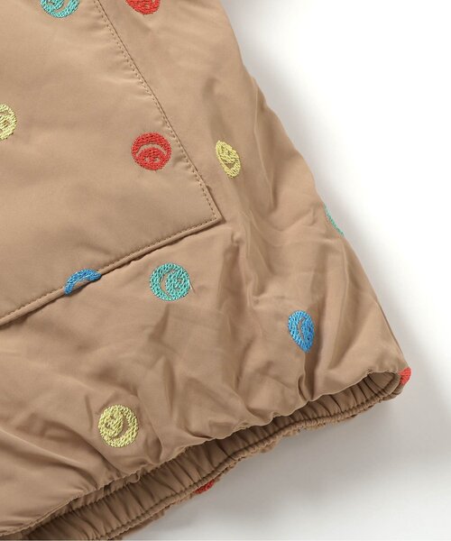 BREEZE（ブリーズ）の「2色2柄 総刺繍フード付き中綿ジャケット（ダウンジャケット/コート・キッズ・ベージュ/ネイビー・110/130/120/100/90/80）」の19枚目の写真