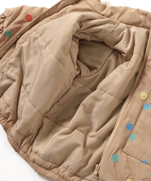 BREEZE（ブリーズ）の「2色2柄 総刺繍フード付き中綿ジャケット（ダウンジャケット/コート・キッズ・ベージュ/ネイビー・110/130/120/100/90/80）」の21枚目の写真
