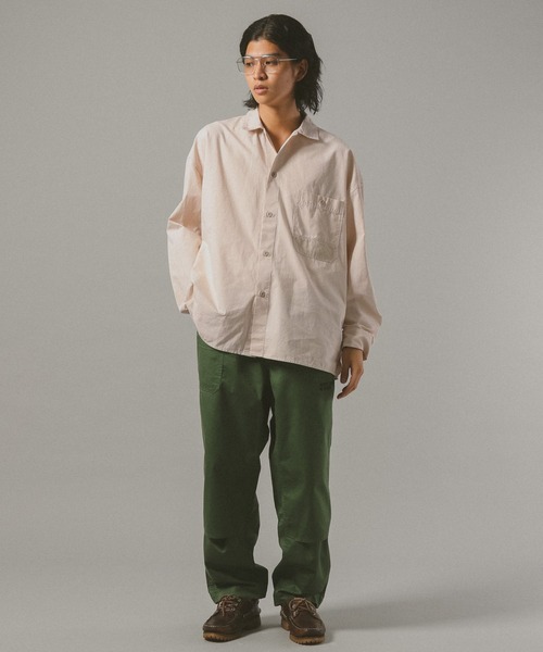 REmastered(リマスタード)の「【REmastered】リメイクライク/デザインシャツ(シャツ/ブラウス・メンズ・オリーブ/その他5・LARGE/MEDIUM)」の5枚目の写真