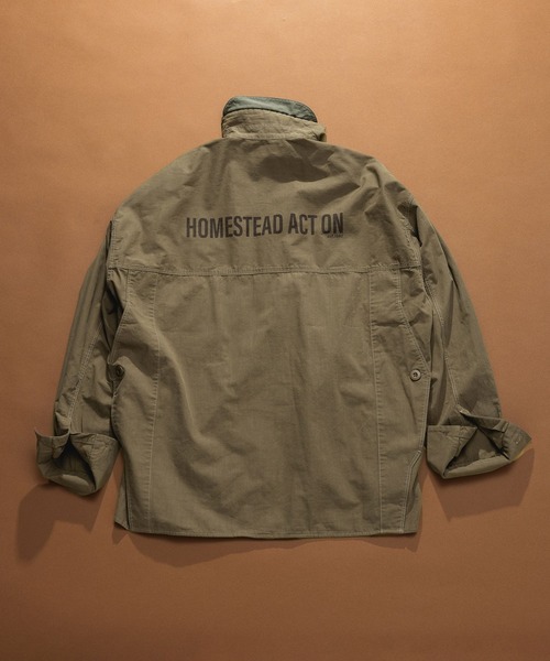 REmastered(リマスタード)の「【REmastered】リメイクライク/デザインシャツ(シャツ/ブラウス・メンズ・オリーブ/その他5・LARGE/MEDIUM)」の14枚目の写真