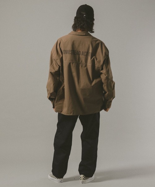 REmastered(リマスタード)の「【REmastered】リメイクライク/デザインシャツ(シャツ/ブラウス・メンズ・オリーブ/その他5・LARGE/MEDIUM)」の16枚目の写真