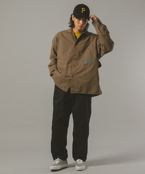 REmastered(リマスタード)の「【REmastered】リメイクライク/デザインシャツ(シャツ/ブラウス・メンズ・オリーブ/その他5・LARGE/MEDIUM)」の17枚目の写真