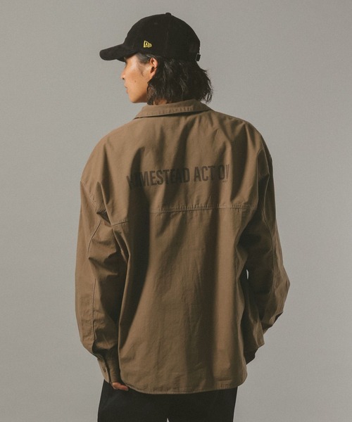 REmastered(リマスタード)の「【REmastered】リメイクライク/デザインシャツ(シャツ/ブラウス・メンズ・オリーブ/その他5・LARGE/MEDIUM)」の19枚目の写真