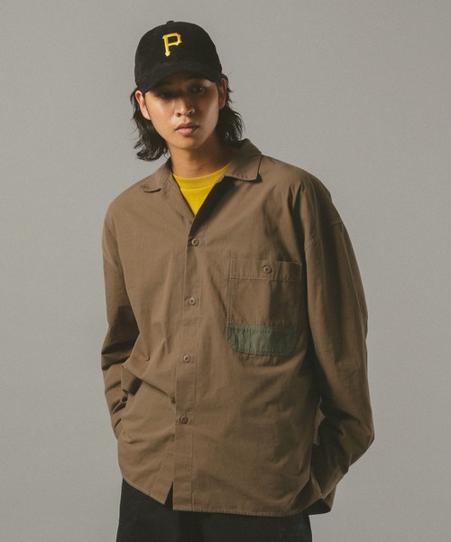 REmastered(リマスタード)の「【REmastered】リメイクライク/デザインシャツ(シャツ/ブラウス・メンズ・オリーブ/その他5・LARGE/MEDIUM)」の21枚目の写真
