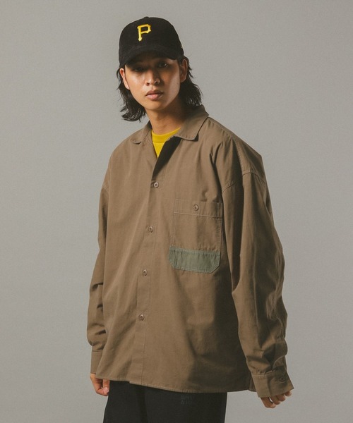 REmastered(リマスタード)の「【REmastered】リメイクライク/デザインシャツ(シャツ/ブラウス・メンズ・オリーブ/その他5・LARGE/MEDIUM)」の22枚目の写真