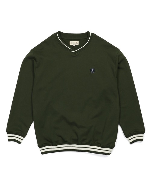 COLLEGE V NECK SWEAT：カレッジ Vネック スウェット（スウェット