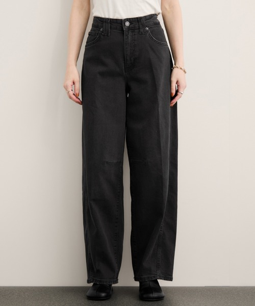 Guess（ゲス）の「【GUESS(ゲス)】BARREL PANTS（デニムパンツ・レディース・ブラック系その他/ブルー系その他5・L/M/S）」の7枚目の写真