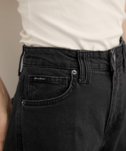 Guess（ゲス）の「【GUESS(ゲス)】BARREL PANTS（デニムパンツ・レディース・ブラック系その他/ブルー系その他5・L/M/S）」の12枚目の写真