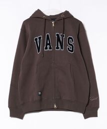 VANS | VANS ヴァンズ M Sweat Zip Parka スウェットジップフーディ 125K1051500 BROWN(スウェット)